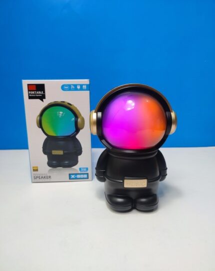 🚀✨ X-808 Astronaut Speaker – স্টাইল, লাইট আর সাউন্ডের পারফেক্ট কম্বো!